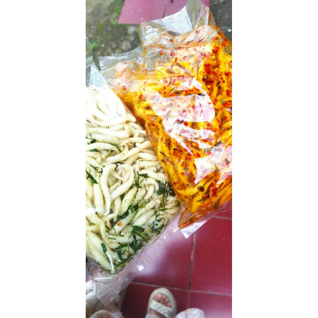 tiktuk/tiktuk pedas/cemilan/citruk/tiktuk daun jeruk/jajanan garut