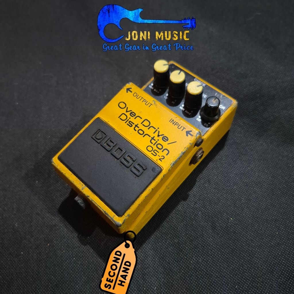 Efek Gitar Boss Overdrive Distortion OS-2 OS2
