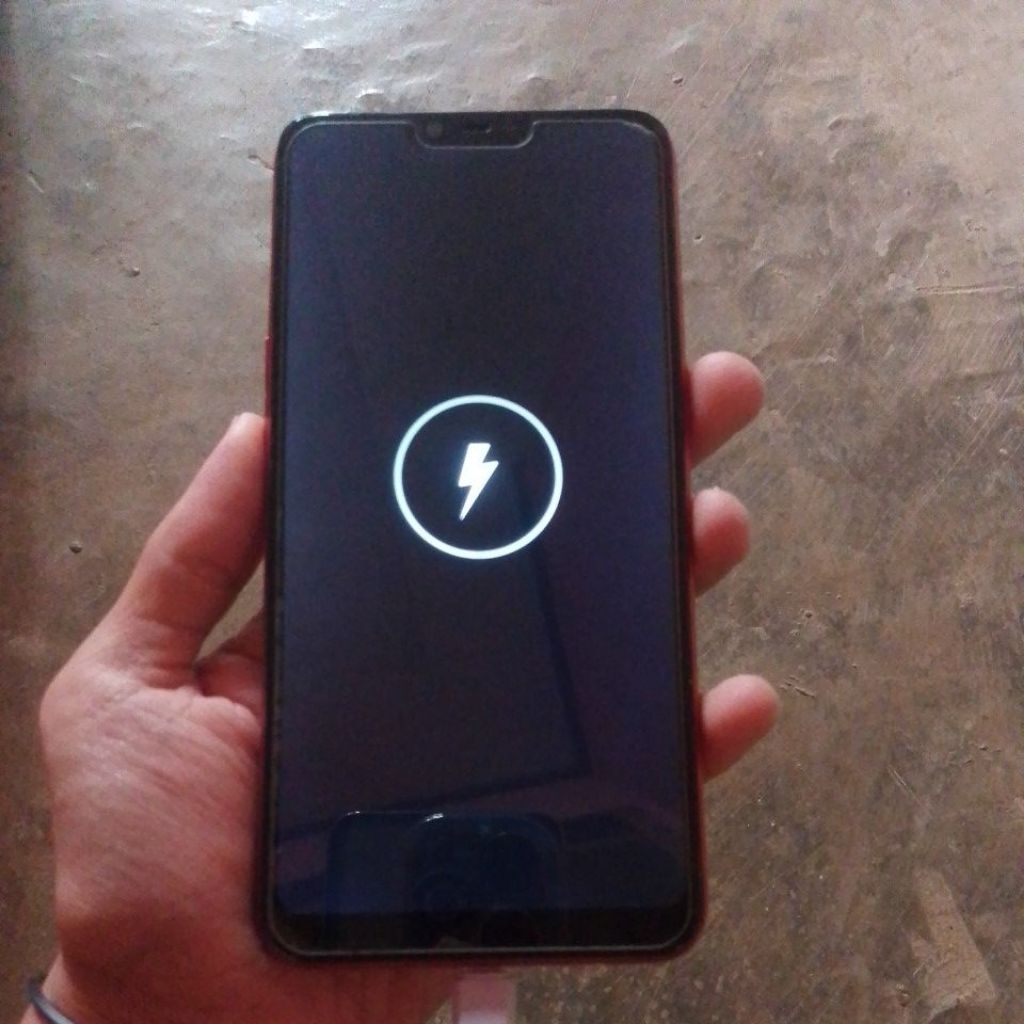 Hp Oppo a3s utuh botlop mentok logo oppo