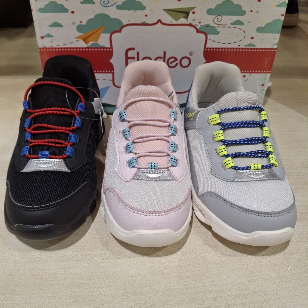 Fladeo kids sepatu sneakers anak2 cowok/cewek new arrival ringan empuk & ori size 29-33