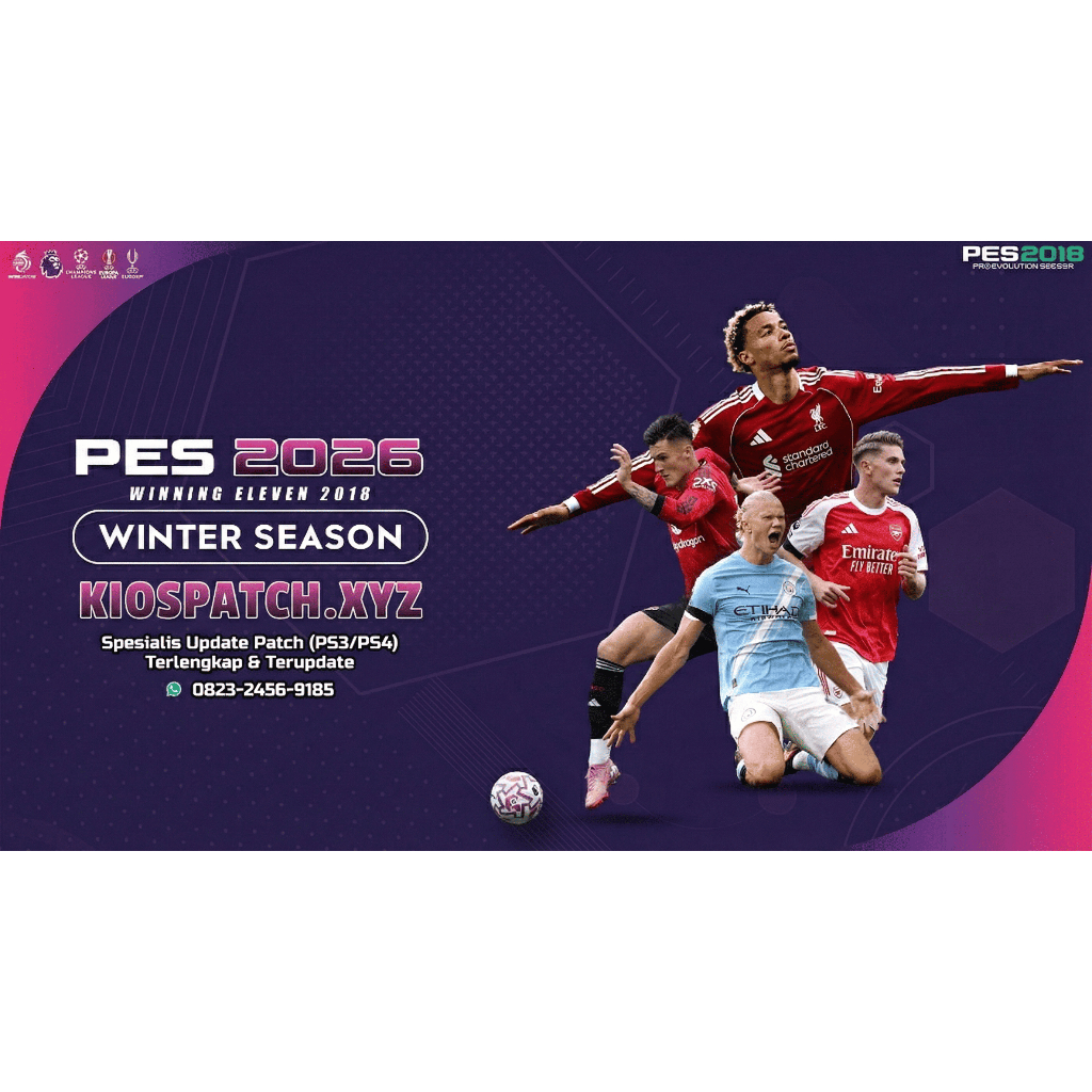 PES 2018 PS4 HEN SGR PATCH WINTER 2026