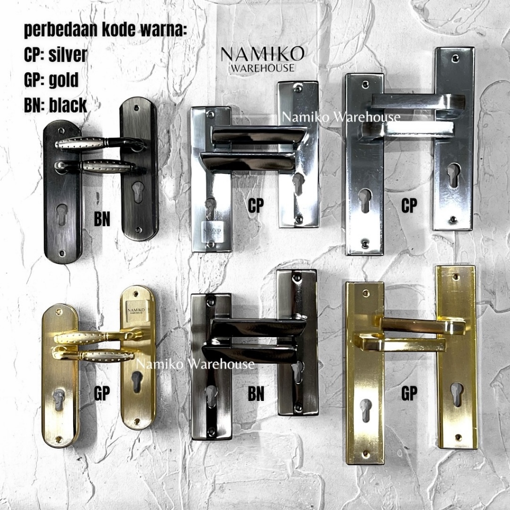 GRT Handle tarikan kunci pintu kamar rumah besar tanggung