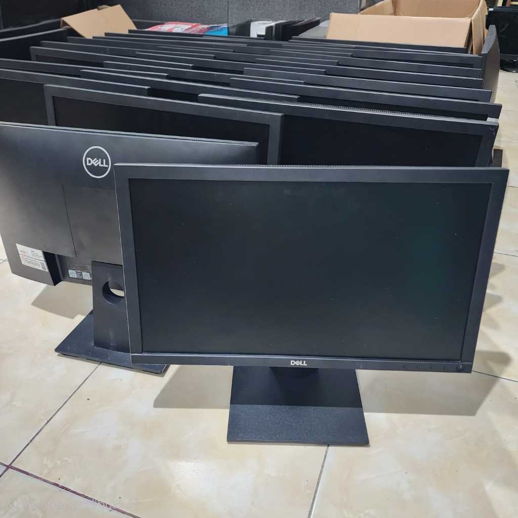 Monitor LED 20 Inch DELL E2020 – HD Display, Bezelless Elegan, Kondisi Mulus (Bekas)