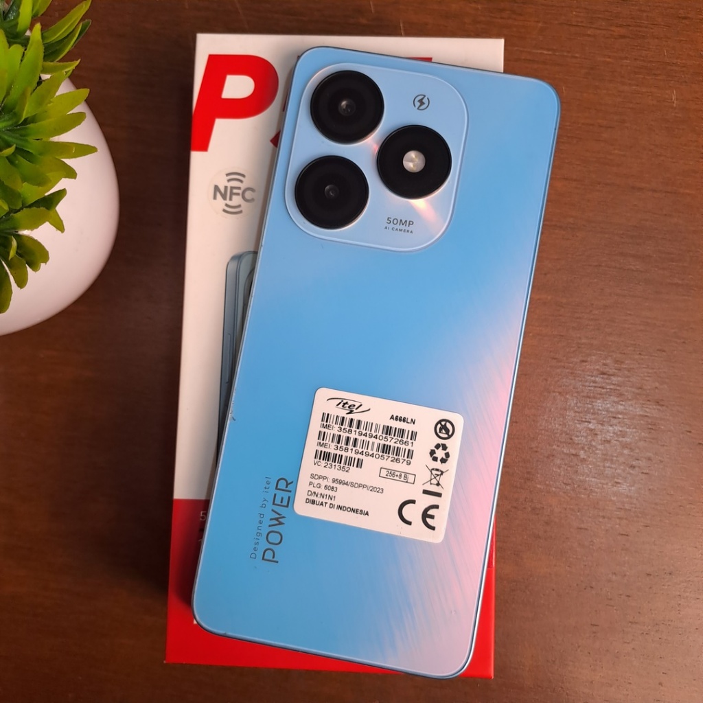 ITEL P55 8/256GB SECOND BERGARANSI