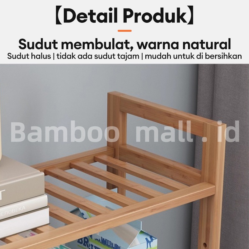 Rak Dapur Rak Dapur Bambu Rak Bumbu Rak Dapur Serbaguna Botol Bumbu Rak Rak Dapur Susun Pasti Diskon