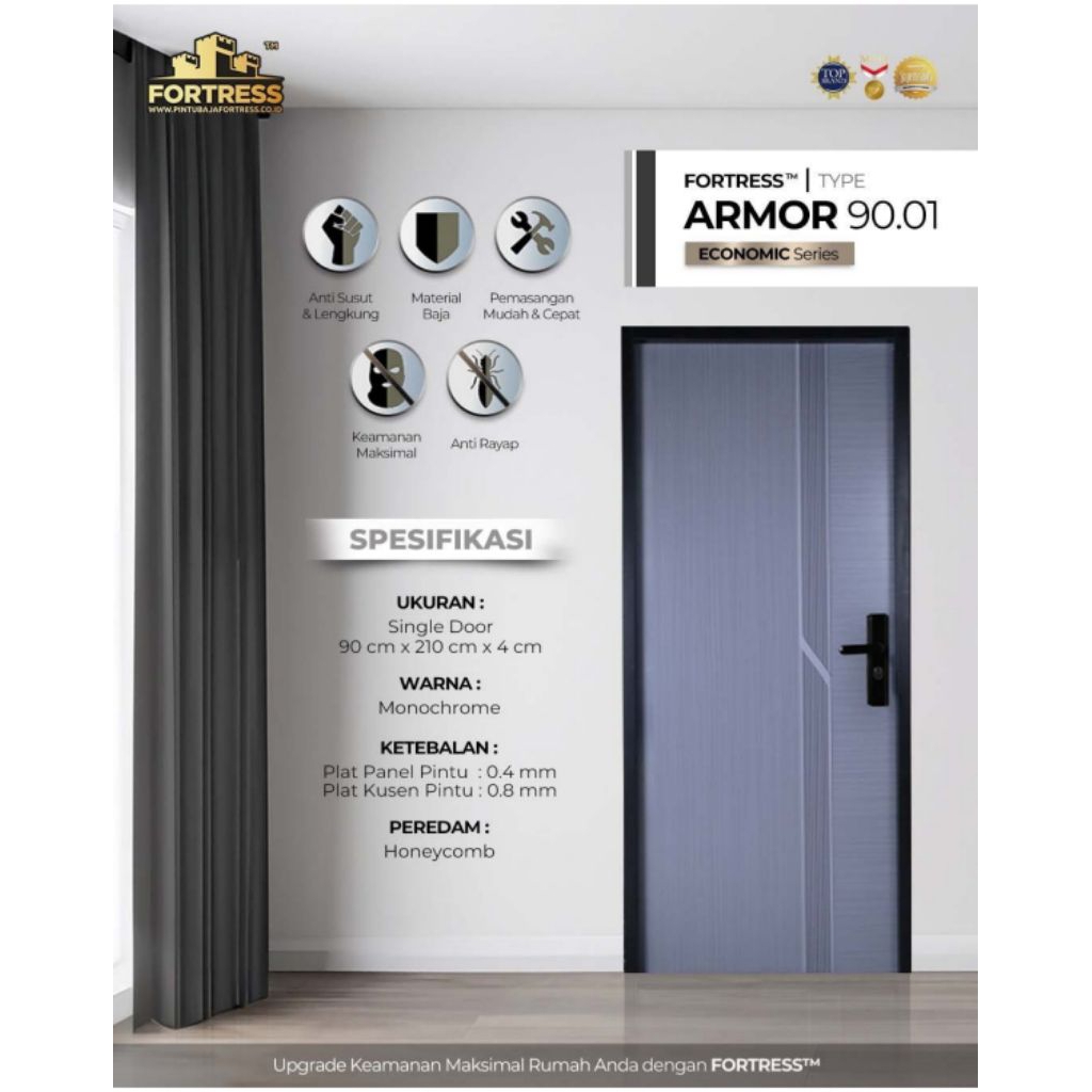 PINTU BAJA FORTRESS ARMOR 90.01,02,03