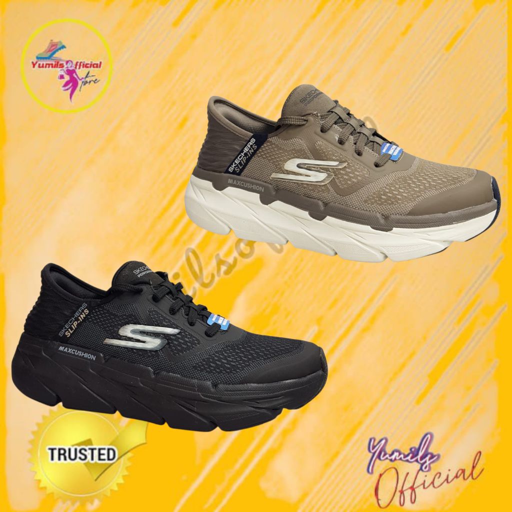 Sepatu Max Protect Pria / Skechers Goodyear / Impor Vietnam