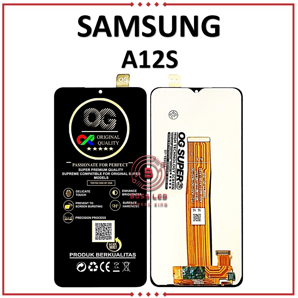 LCD TOUCHSCREEN SAMSUNG A12S ORIGINAL
