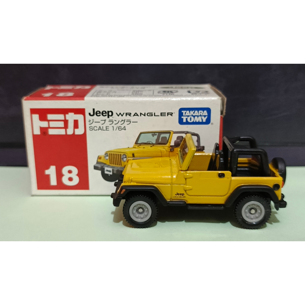 Diecast Tomica 18 JEEP WRANGLER