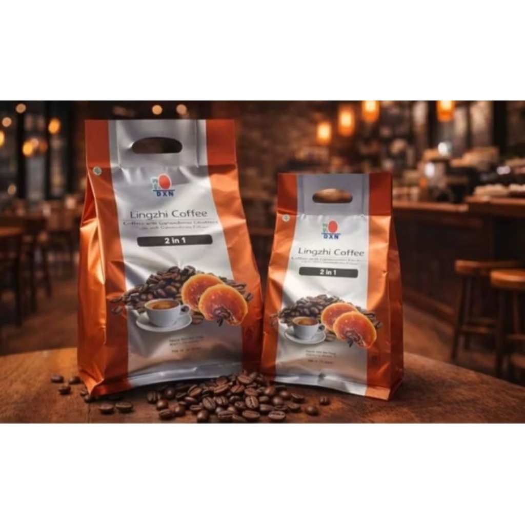 Paket kopi jamur 10 kantong