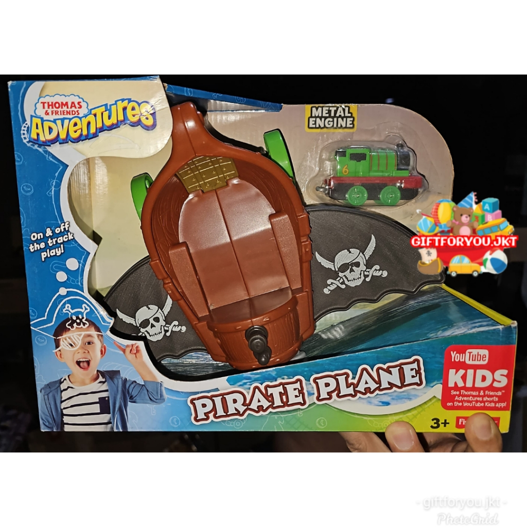 Thomas And Friends Adventures Pirate Plane Mainan Anak Toy Kid Diecast Percy Vehicle Kereta Train Fi
