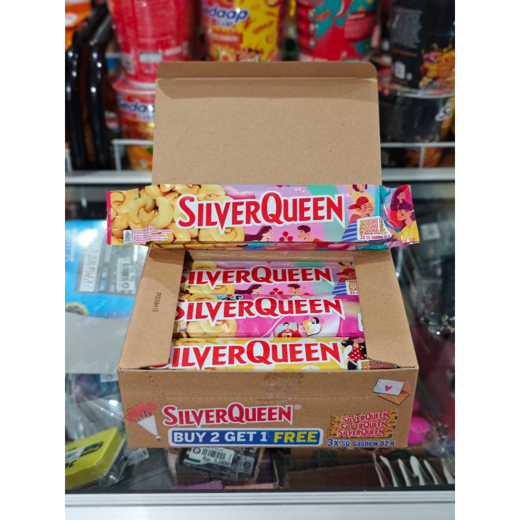 Silverqueen Cashew 52gr Buy 2 Get 1