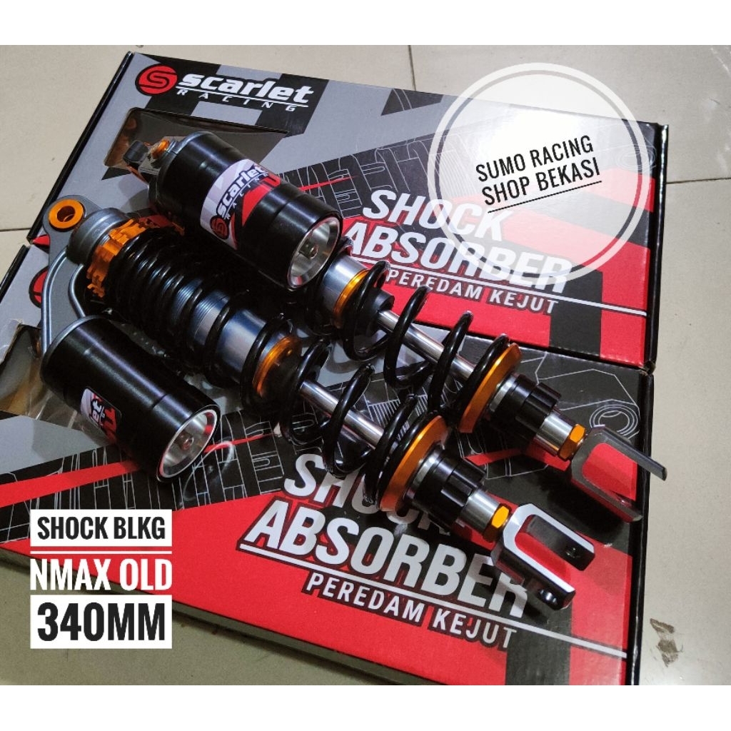 SHOCK SHOCKBREAKER SCARLET NMAX OLD 340MM TYPE 8923