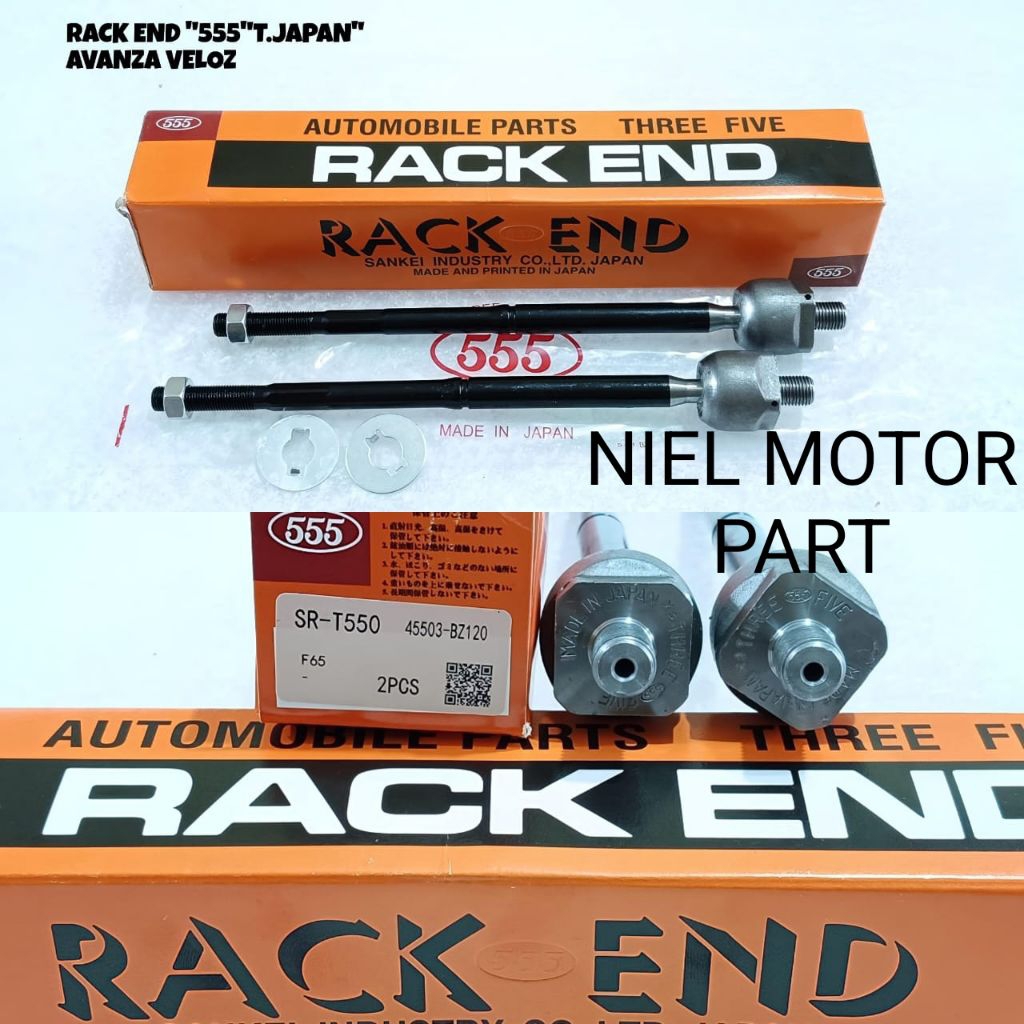 rack end "555" T. japan" avanza veloz original