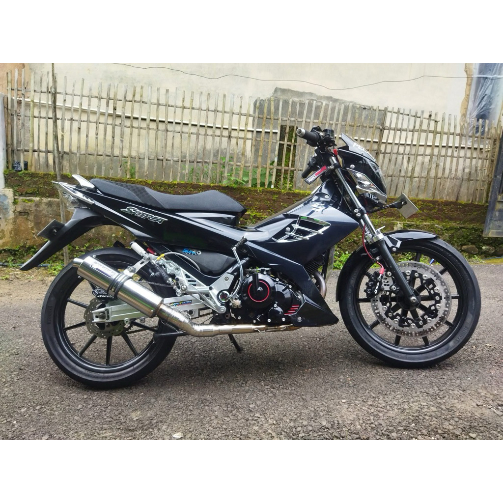 velg rcb sp811 satria fu/fi second original ripent hitam velg only