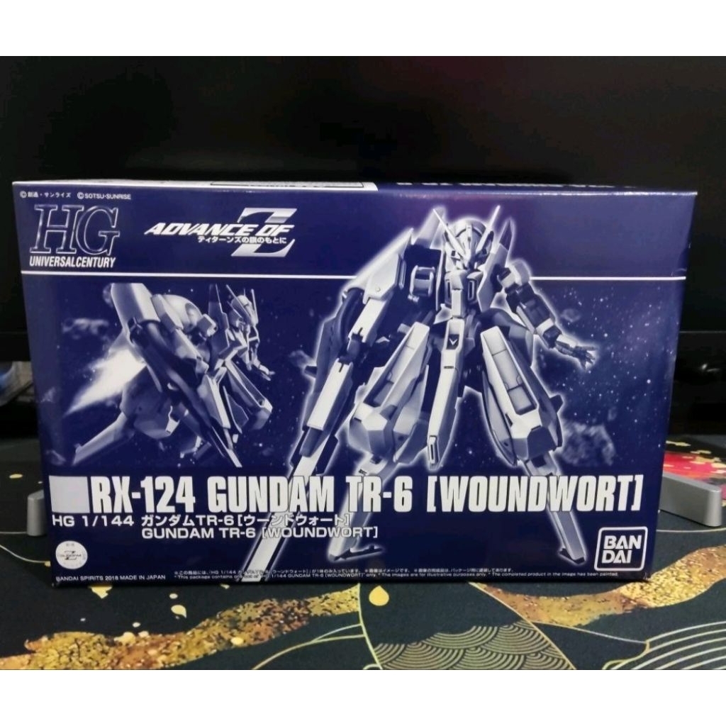 HG Woundwort HGUC RX-124 Gundam TR-6 (Woundwort) P-Bandai Premium Bandai Original