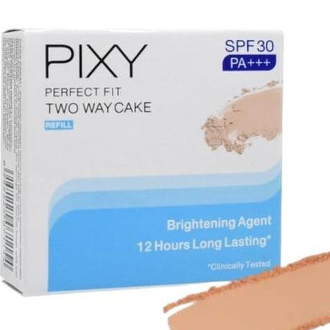 pixy two way cake reffil 08 tropical beige