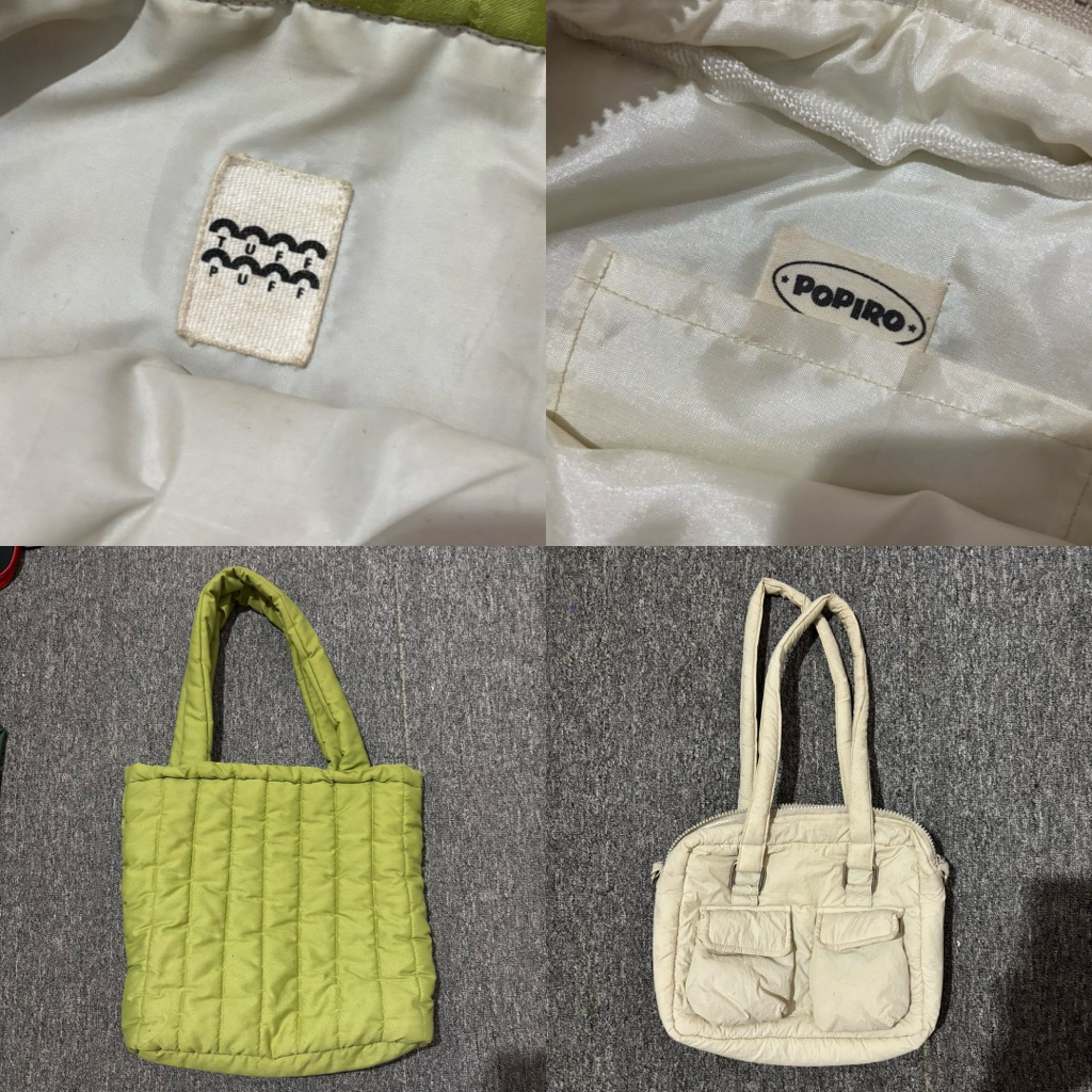 preloved tas tuff puff popiro adorable project byfriday