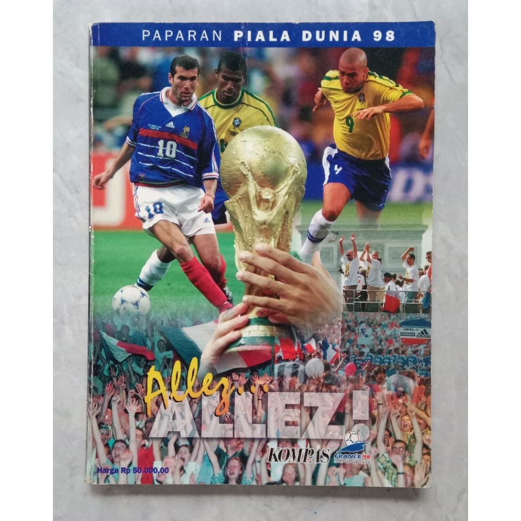 Majalah Bola KOMPAS PAPARAN PIALA DUNIA 98