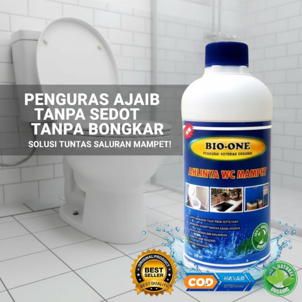 BIO ONE Penguras WC Obat Septic Tank Anti Sumbat