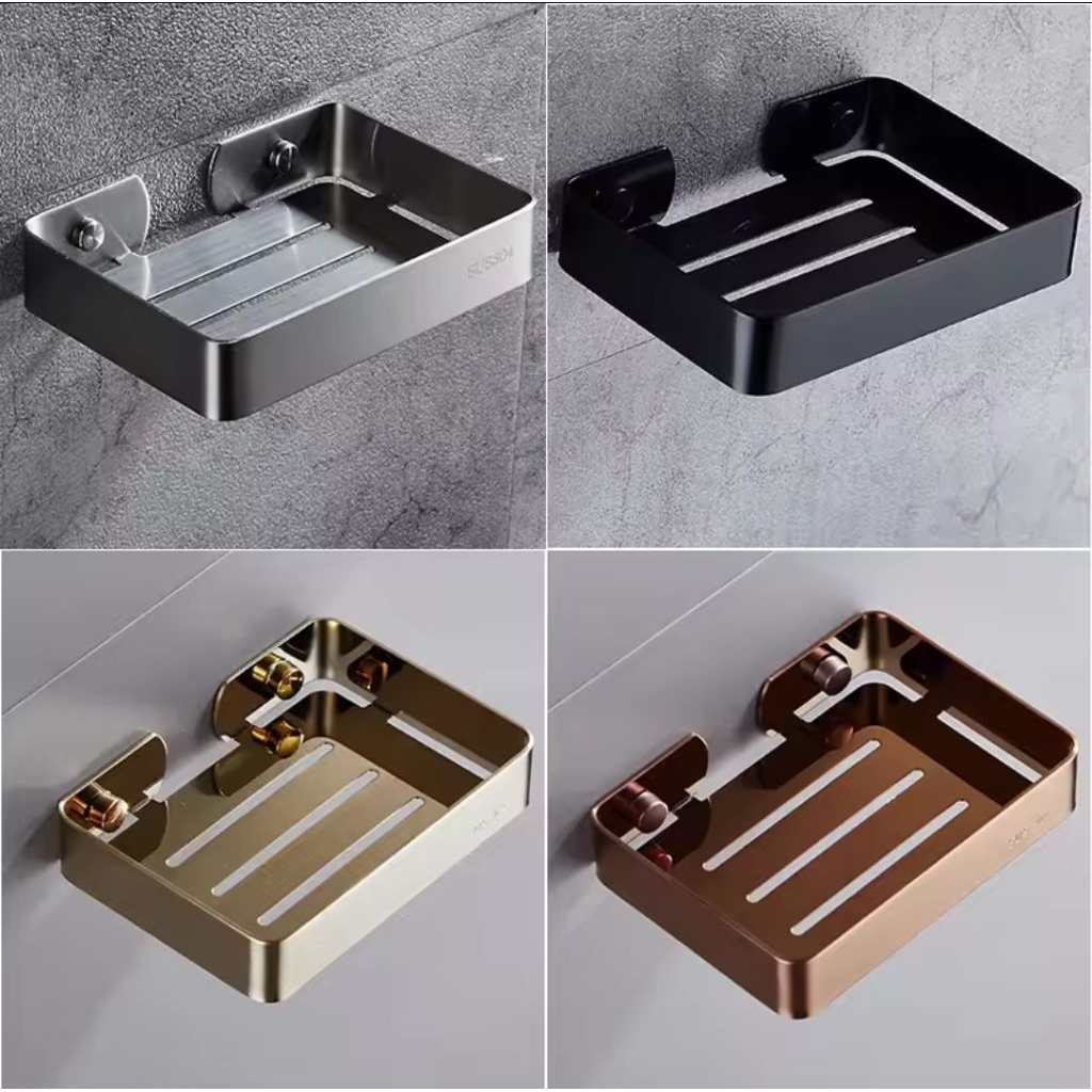 Tempat Sabun Batang Stainless 304/ Rak Sabun Batangan Stainless 304