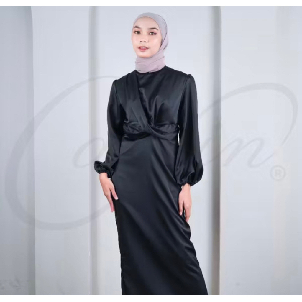 PRELOVED CORA DRESS BLACK (CAYLIN)