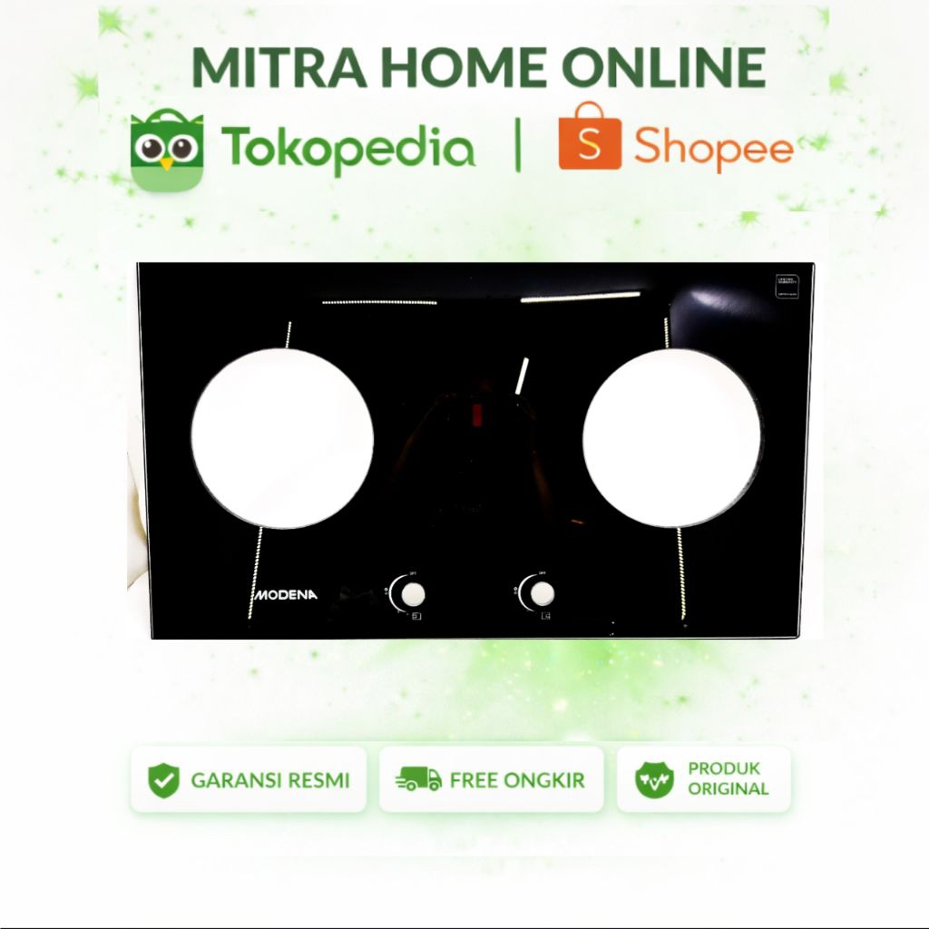 GLASS PANEL BH 0725 / KACA KOMPOR MODENA TIPE BH 0725 ORIGINAL