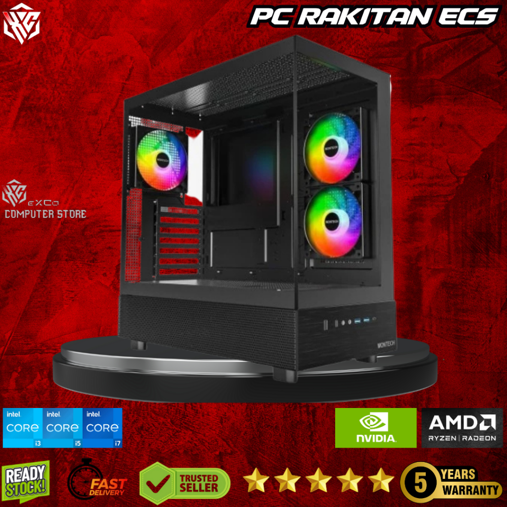 PC Gaming 3 Jutaan GTA V Online | Ryzen 3 RAM 8GB SSD 128GB HDD 500GB | ECS PRIME