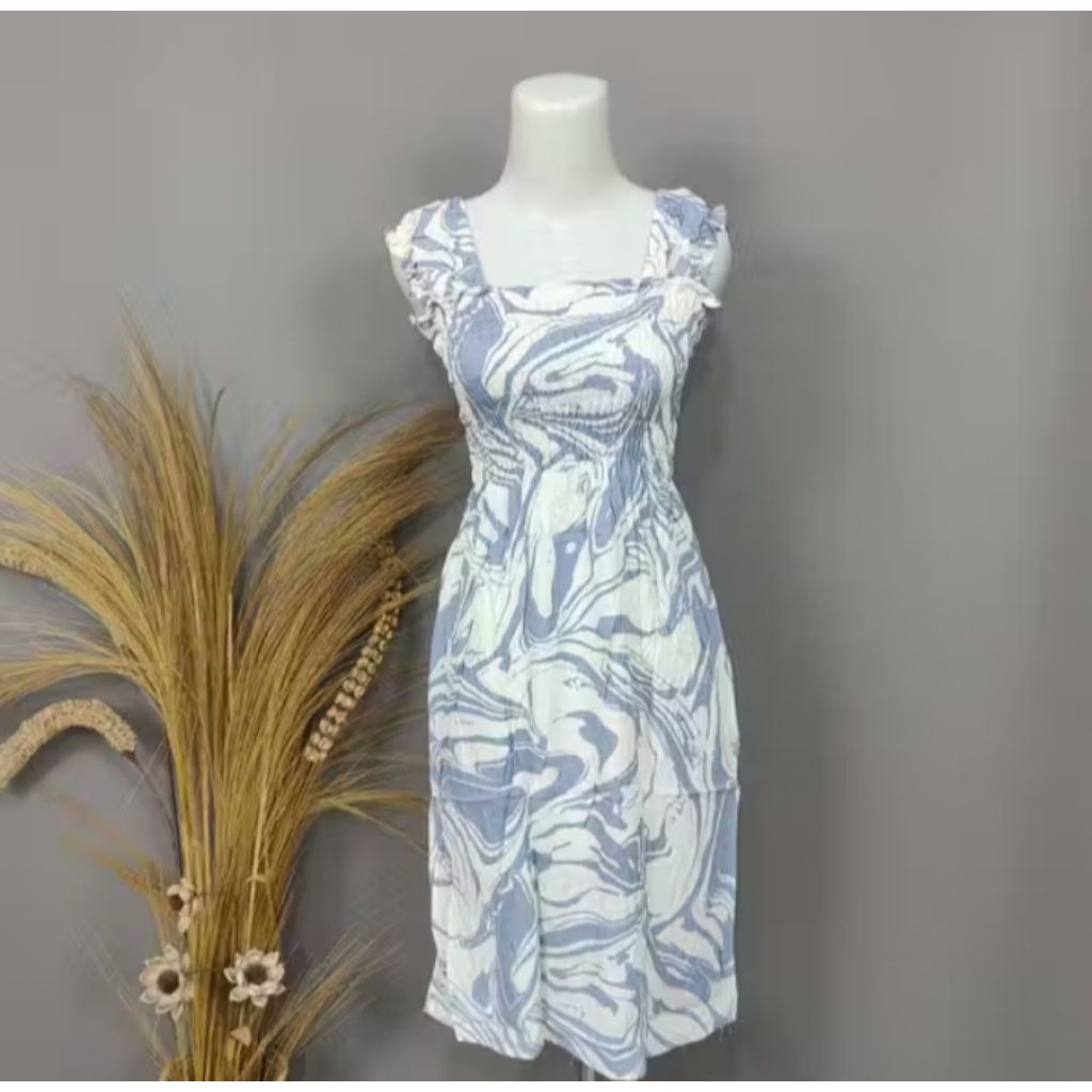 Daster Serut Mini Dress Seksi Kekinian