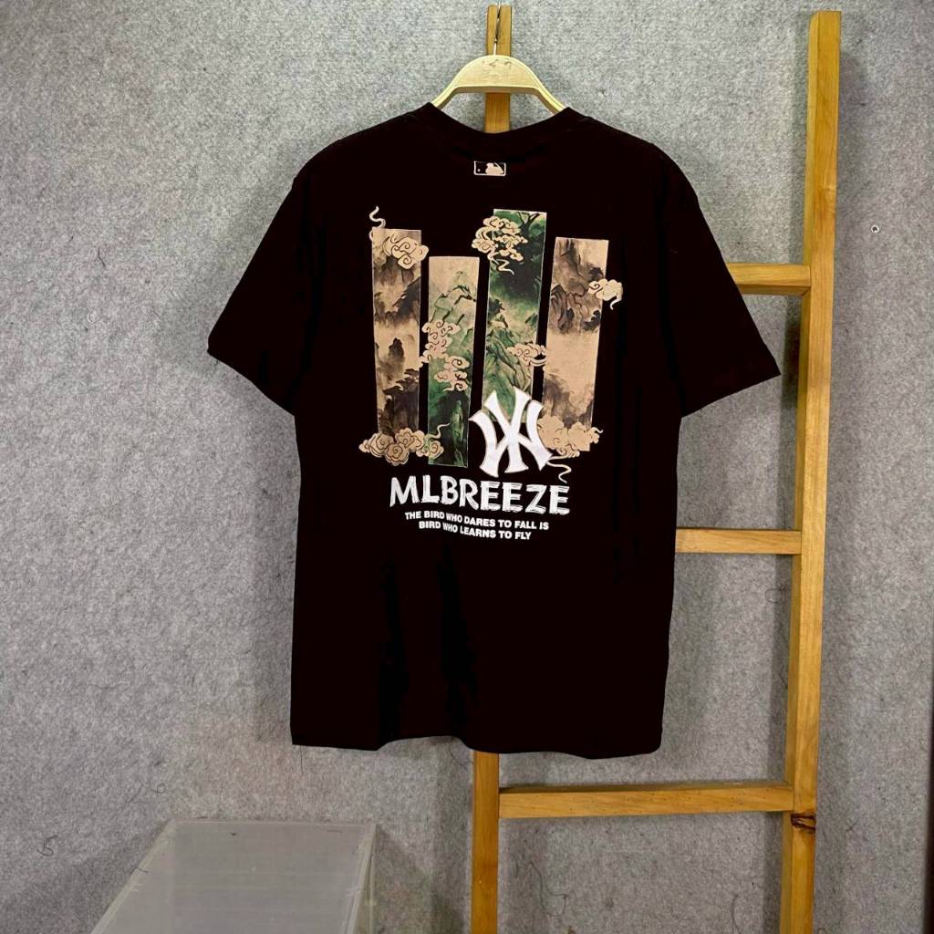 KAOS T-SHIRT NEW ERA YANKEES NY NEW YORK MLBREEZE HITAM