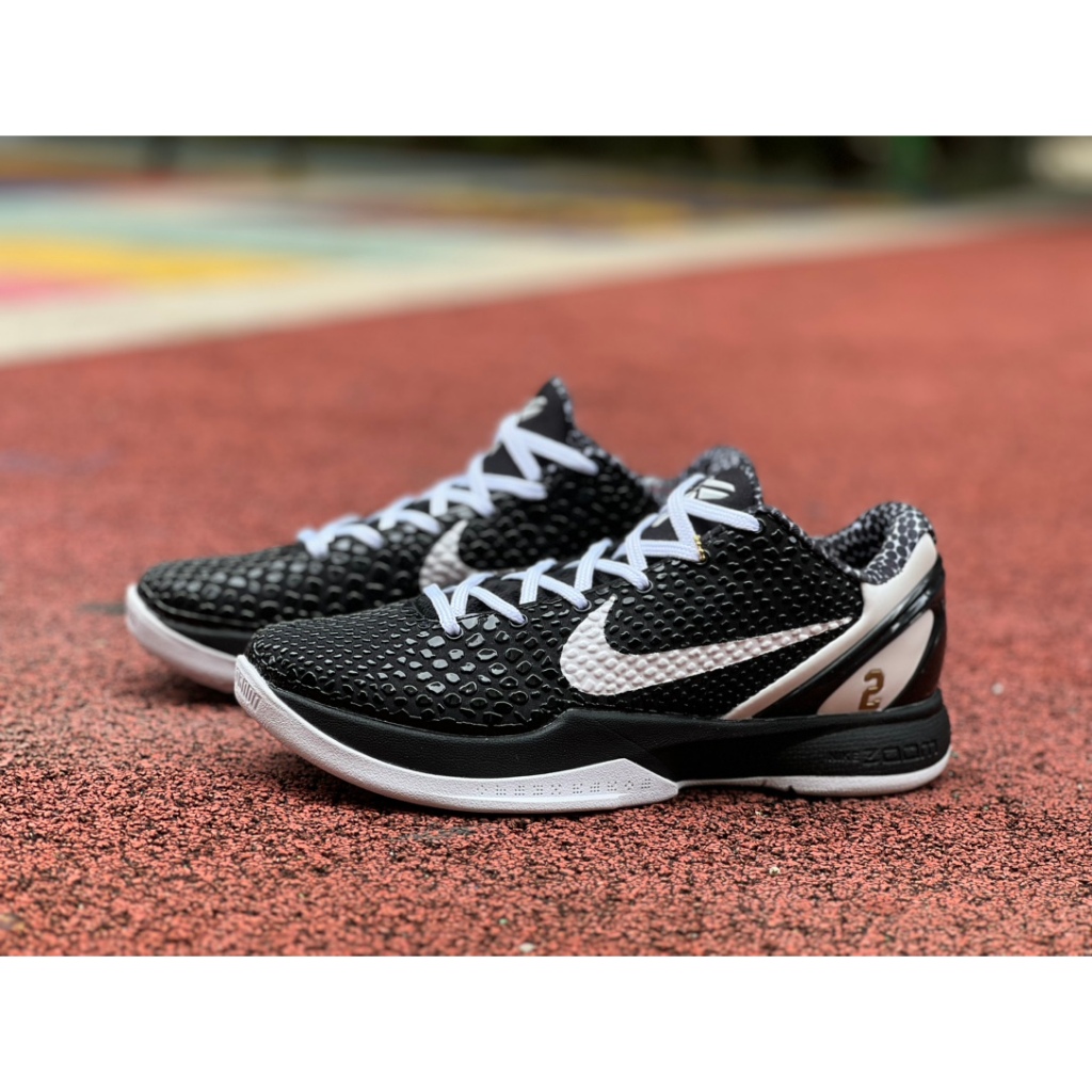 ZK6 Zoom Kobe 6 Protro "Mambacita Sweet 16" GiGi Mamba Foundation Black White Low Top Basketball Sho