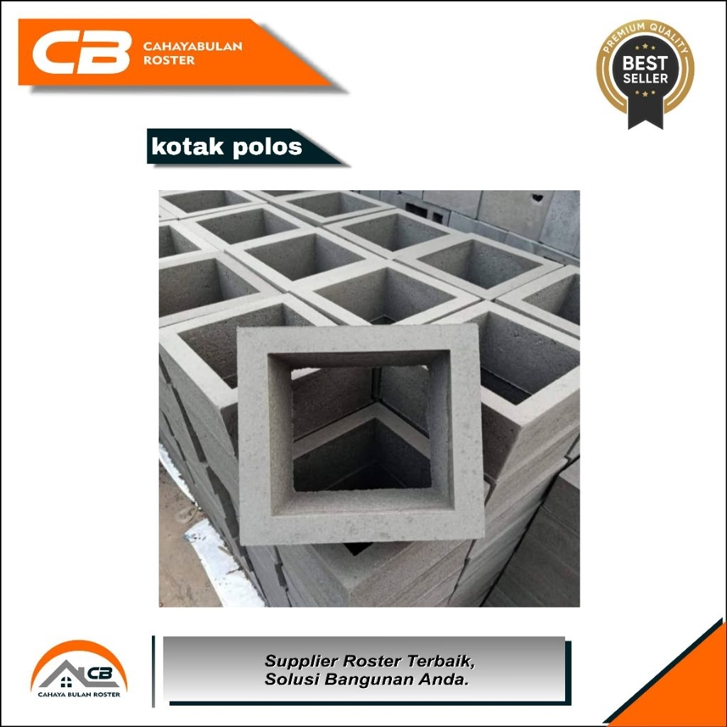ROSTER BETON KOTAK POLOS