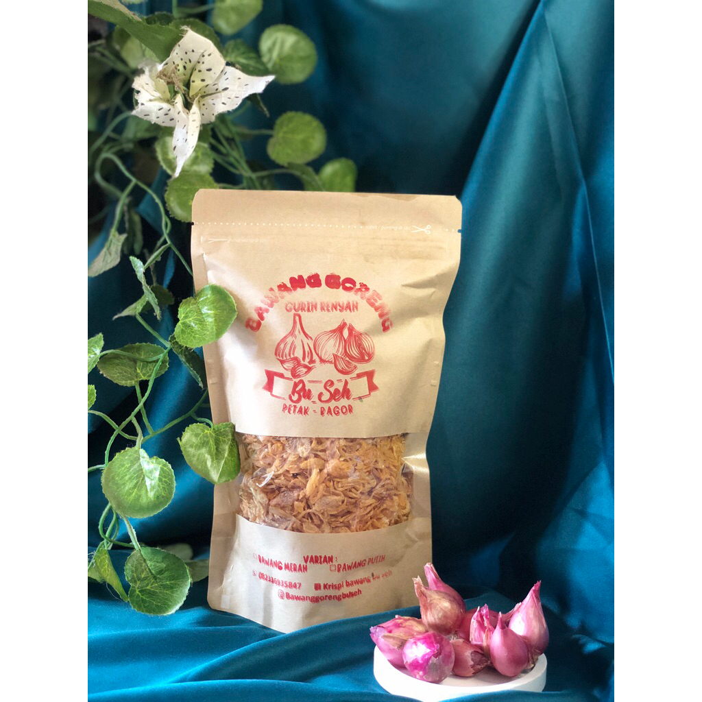 200gr Bawang Merah Goreng Nganjuk 100% Asli Tanpa Tepung