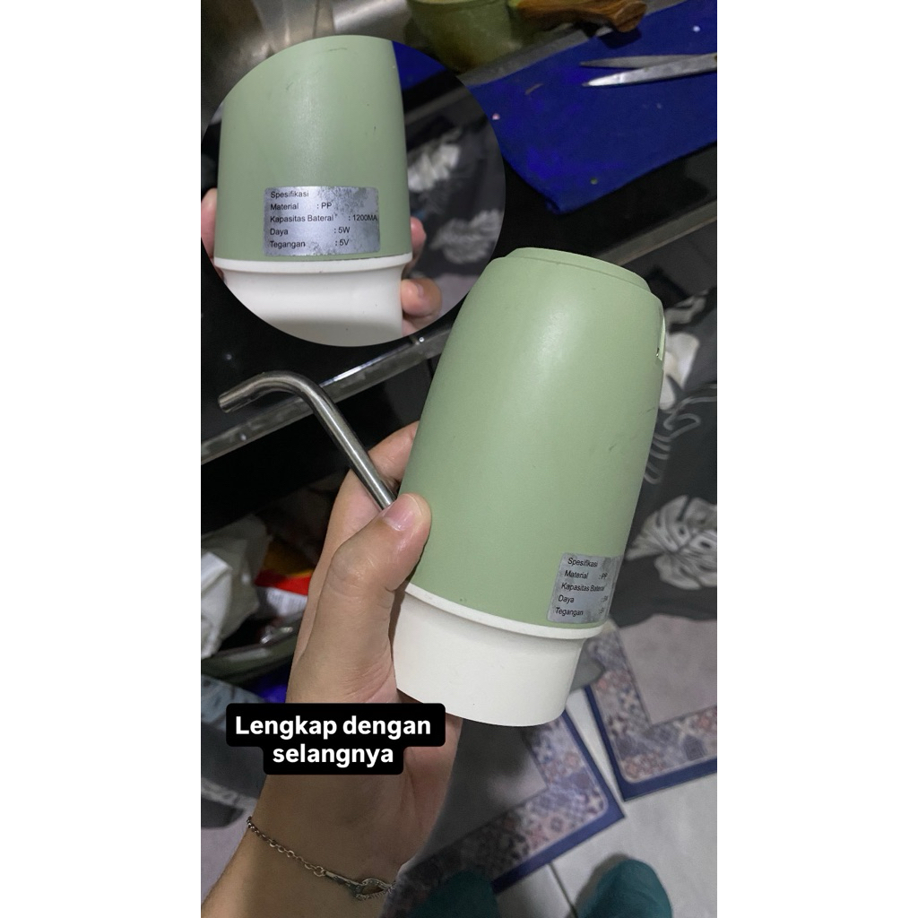 pompa air galon otomatis