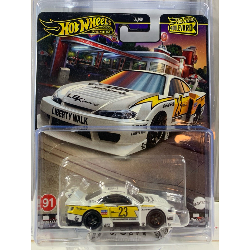 Hotwheels nissan silvia s15 LBWK boulevard premium