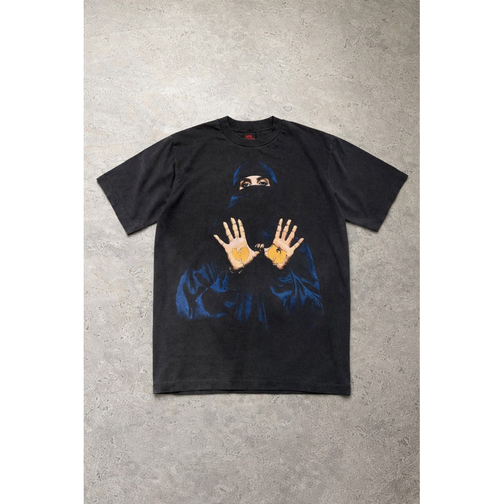 T-Shirt / Tees Bootleg WU-Tang Clan Hip Hop Music Black Colour (NEW) | Kaos Wu-Tang Clan Vintage Gra