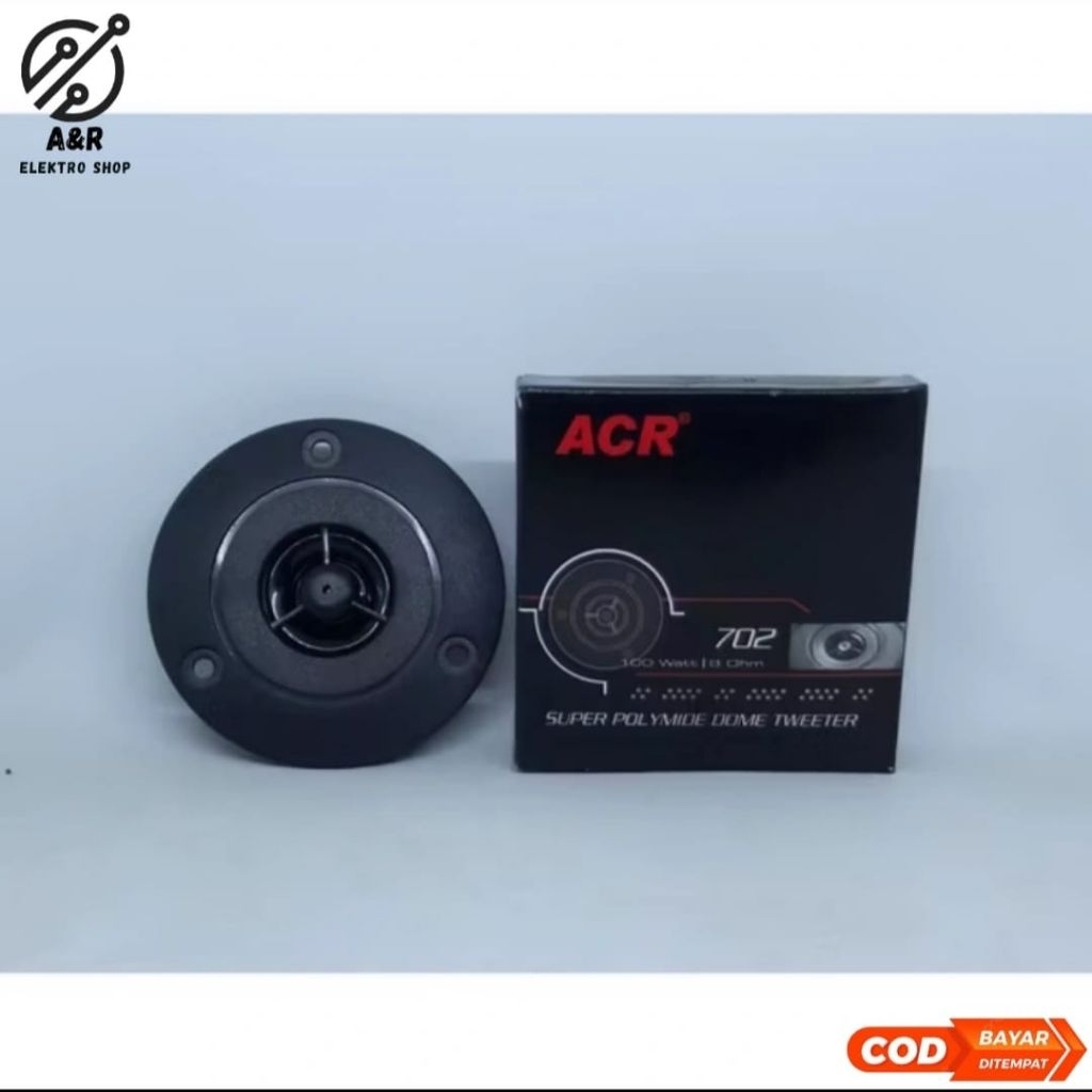TWEETER ACR 702 MAGNET SUPER POLYMIDE DOME 100 WATT 8 OHM ORIGINAL