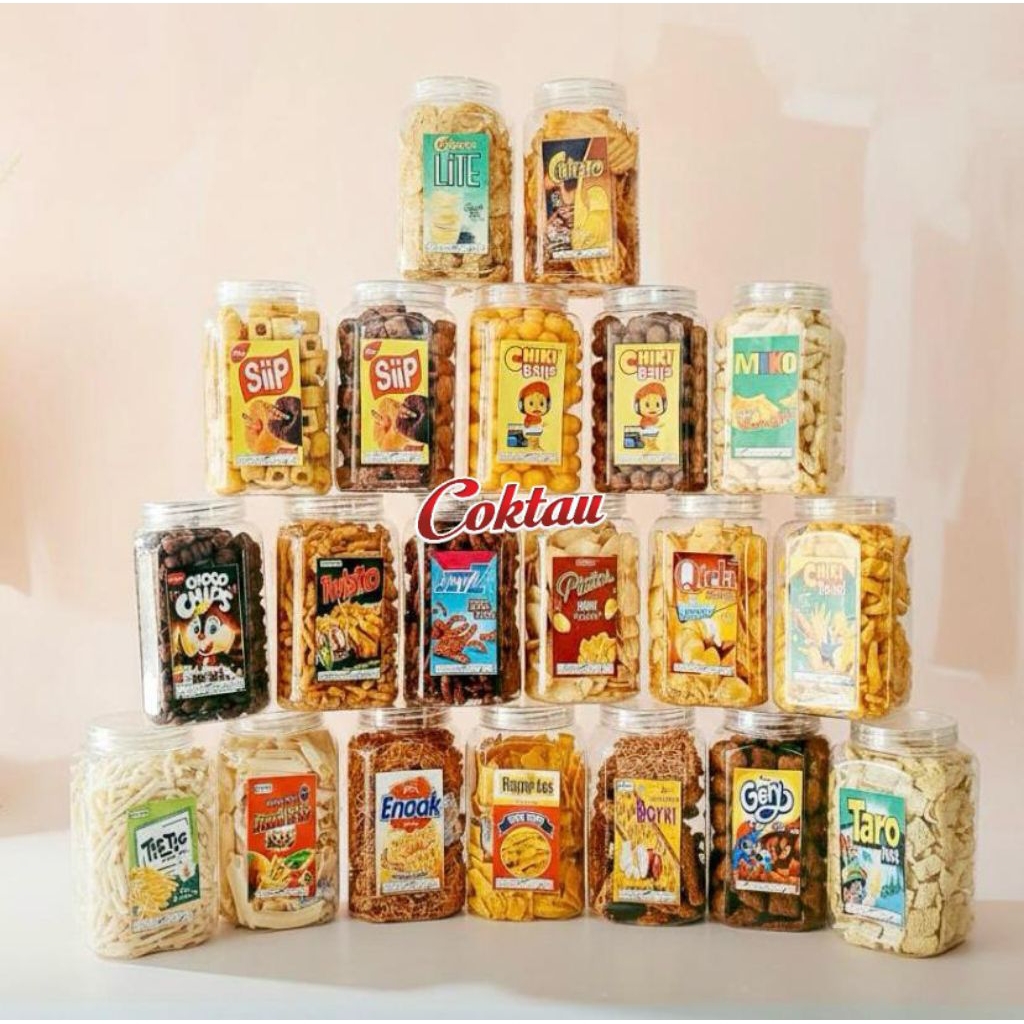 Aneka Snack Toples Jumbo 2000 ML