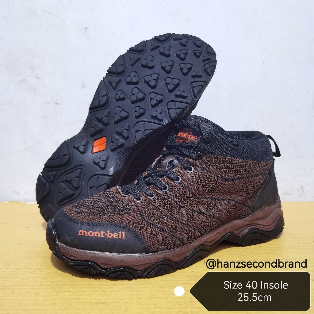 Sepatu Hiking MONTBELL WATERPROOF 40
