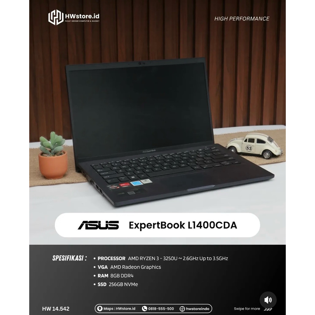 ASUS ExpertBook L1400CDA - EK3420WS
