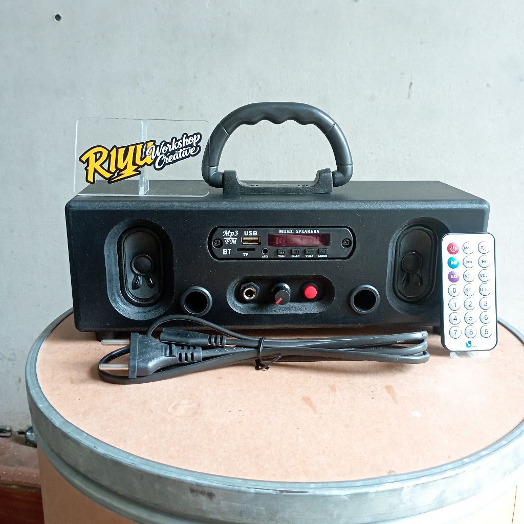 Mini compo bluetooth DIY 30watt LISTRIK (BUKAN BATRE)
