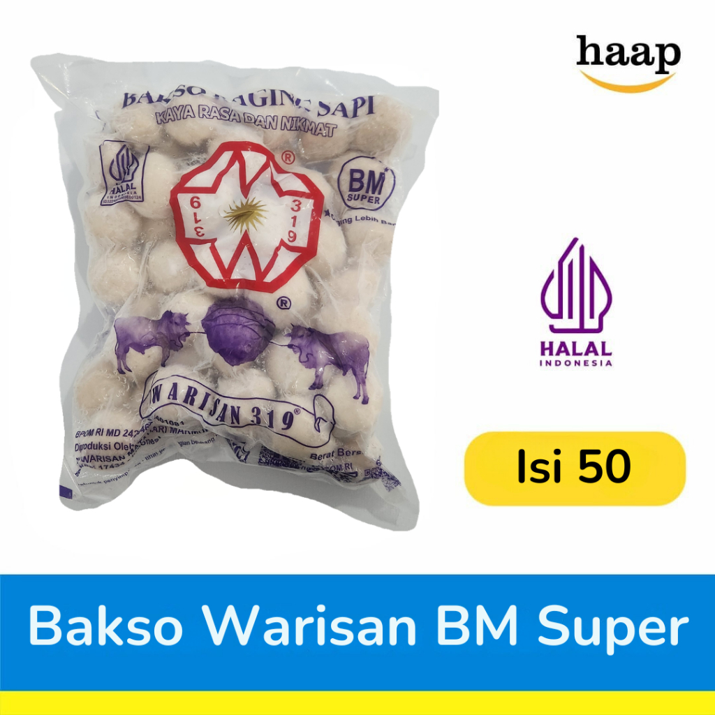 Bakso Warisan BM Super Isi 50