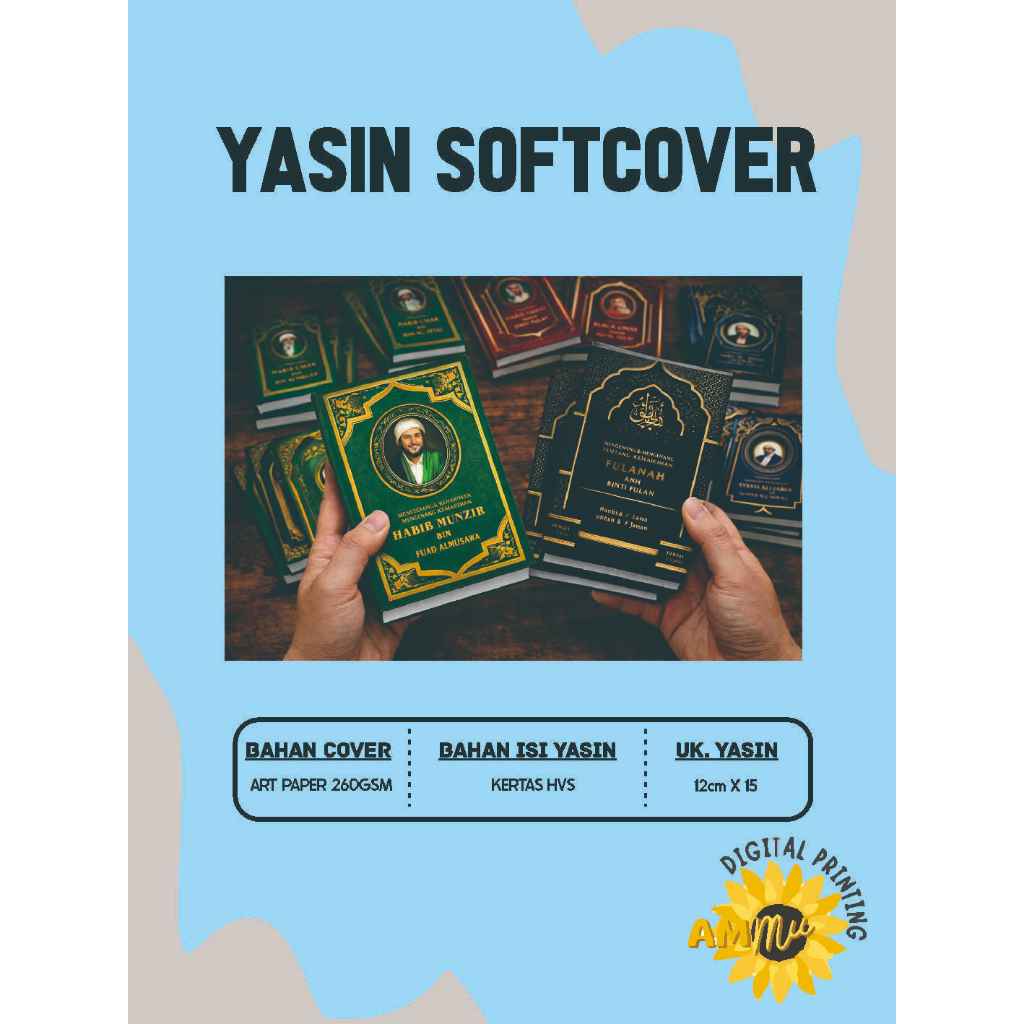 Buku Yasin Dan Tahlil / Yasin Soft Cover Custom