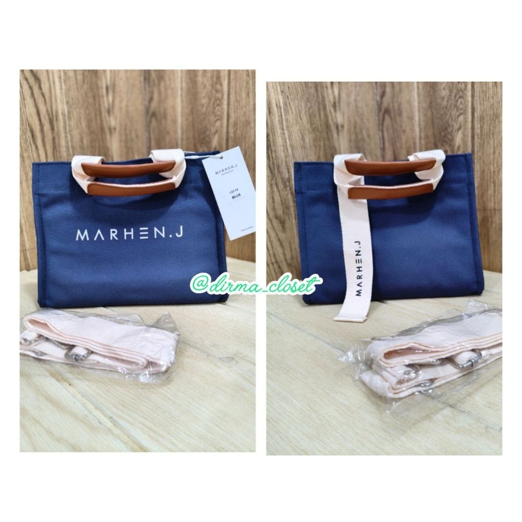 NEW - Original Marhen.J Rico Mini Comfort "Blue" / Tas Slempang Mini Marhen.J Biru