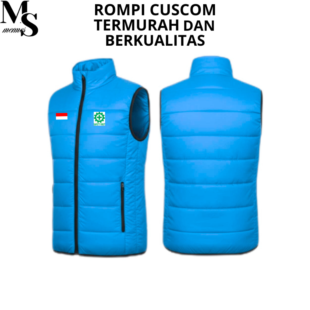 TERBARU Rompi Hiking Vest Scotlight Rompi K3 Safety First PT FreePort Rompi Tambang Lapangan Pria Da