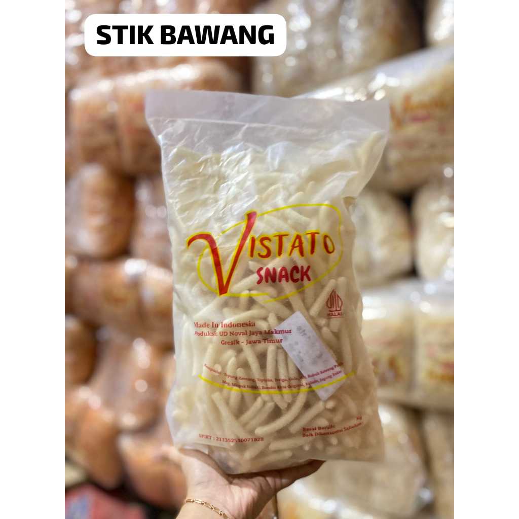 1 ball isi 12 pack Vistato 250 gram STIK BAWANG/SAPI PANGGANG/BALADO/MAKRONI ORI/JAGUNG BAKAR
