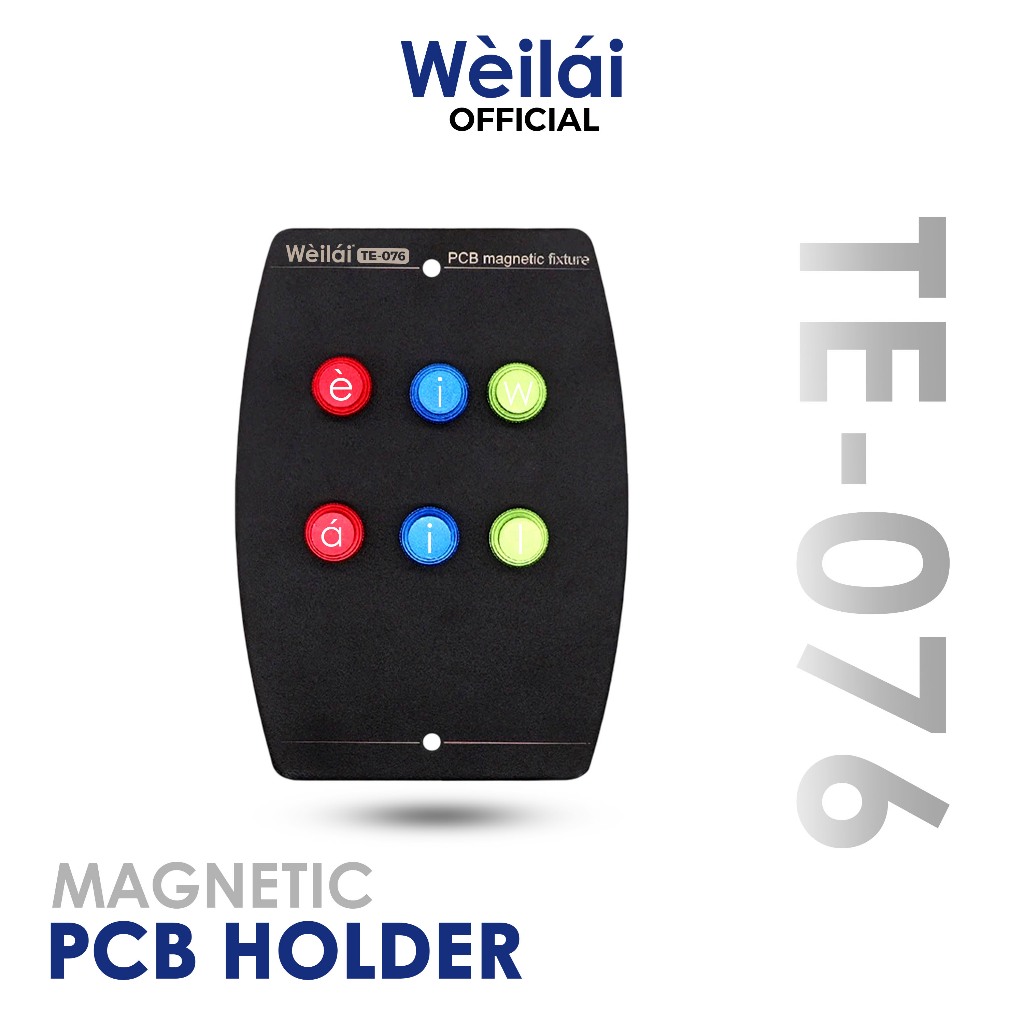 WEILAI TE-076 PCB HOLDER MAGNETIC FIXTURE ALAT SERVIS HP MULTIFUNGSI - MAGNETIC PCB HOLDER WEILAI TE
