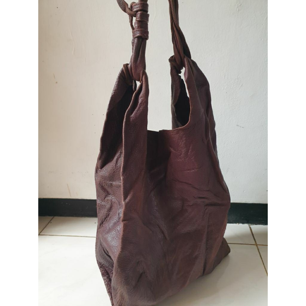 TAS SECOND MODEL HOBO KULIT GAJAH