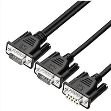 Pure Copper DB9 Kabel Extend 3 Row Male to Male Female 1 m 3 m 5 m PVC Gold Plated
