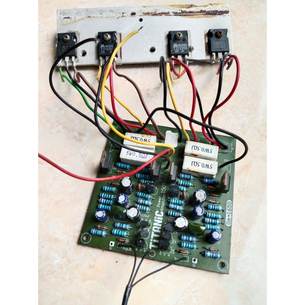 KIT POWER OCL 150W STEREO GM-1655 COPOTAN